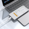Câble 1m USB-C - USB-C 60W Dudao L25SC Blanc