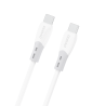 Câble 1m USB-C - USB-C 60W Dudao L25SC Blanc
