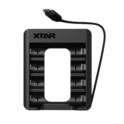 Chargeur de Piles AA Li-Ion 1.5V Xtar C4-AA