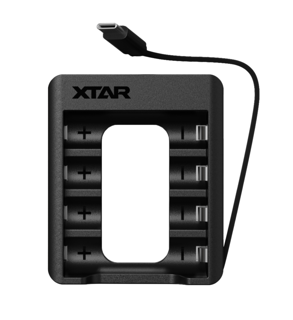 Chargeur de Piles AA Li-Ion 1.5V Xtar C4-AA