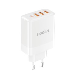 Chargeur Secteur 1x USB-C 3x USB-A PD 20W Dudao A5HEU - Blanc