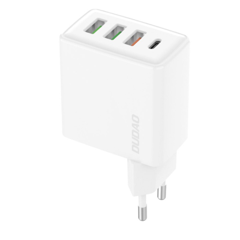 Chargeur Secteur 1x USB-C 3x USB-A PD 20W Dudao A5HEU - Blanc