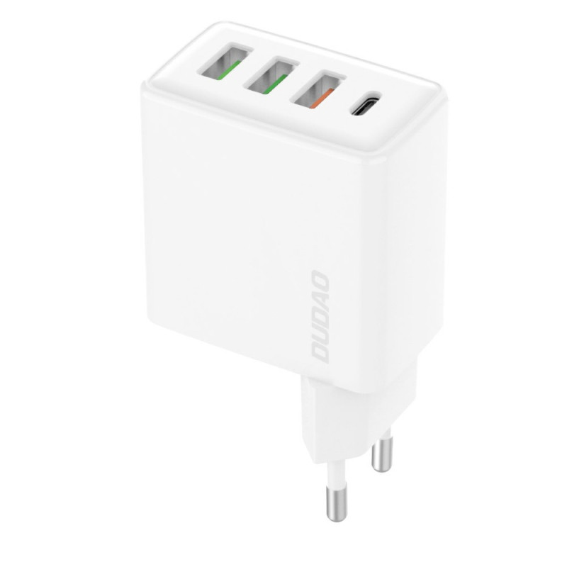 Chargeur Secteur 1x USB-C 3x USB-A PD 20W Dudao A5HEU - Blanc