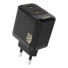 Chargeur Secteur GaN 2x USB-C PD 45W Dudao A28P - Noir