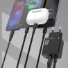 Chargeur Secteur GaN USB-C USB-A PD QC 25W Dudao A26TC + Câble USB-C - Noir