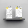 Chargeur Secteur GaN USB-C USB-A PD QC 25W Dudao A26TC + Câble USB-C - Blanc