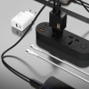Chargeur Secteur GaN USB-C USB-A PD 30W Dudao A27TC + Câble USB-C - Blanc