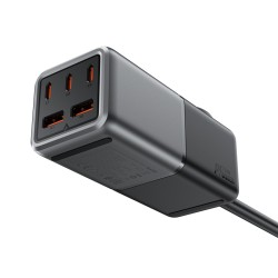 Station de Charge GaN 3xUSB-C 2xUSB-A 1xSecteur 75W Acefast Z2