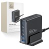Station de Charge GaN 4xUSB-C 2xUSB-A 160W Tech-Protect DC160W-GAN
