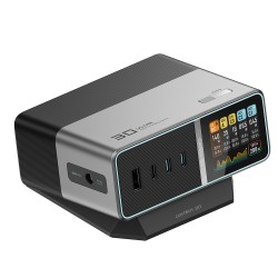 Station de Charge GaN 3xUSB-C 1xUSB-A 300W Cuktech TA3005U