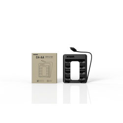Chargeur de Piles AA Li-Ion 1.5V Xtar C4-AA
