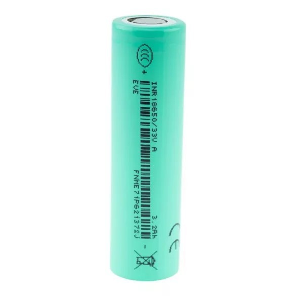 Pile Rechargeable 18650 INR18650-33VA EVE Li-ion 3,7V 3300mAh 10A