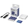 4 Piles Rechargeables USB-C AA / HR6 LR 3000mAh Xtar Li-ion 1.5V