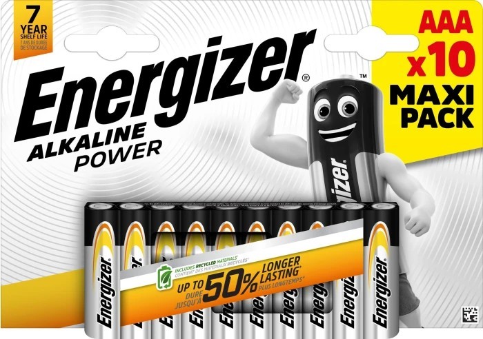 10 Piles AAA / LR03 Energizer Alcaline Power
