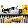 12 Piles AA / LR6 Energizer Alcaline Power