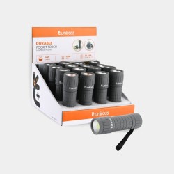Torche Uniross Pocket Torch COB avec 3 piles AAA