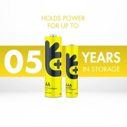 24 Piles AA / LR6 + 24 AAA / LR03 Uniross Alkaline Essential
