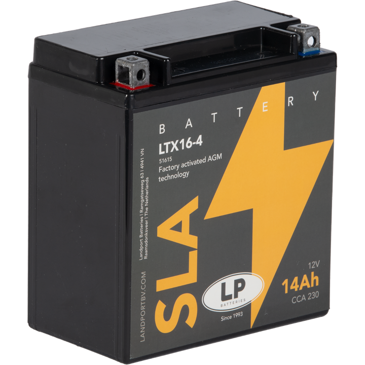 Batterie Moto AGM LTX16-4 Landport 12V 14Ah 230A