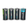 8 Piles Rechargeables USB-C CR123A 900mAh PaleBlue Voyager Lithium Ion 3V
