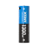Pile Rechargeable USB-C 14500 Xtar Lithium 3,7V 1300mAh 3A