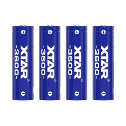 4 Piles Rechargeables AA / HR6 3600 2200mAh Xtar Li-ion 1.5V