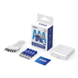 4 Piles Rechargeables USB-C AAA / HR03 LR 900 600mAh Xtar Li-ion 1.5V